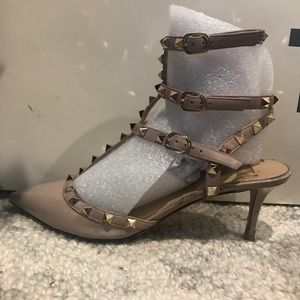 Valentino Kitten Heel Rock Studs